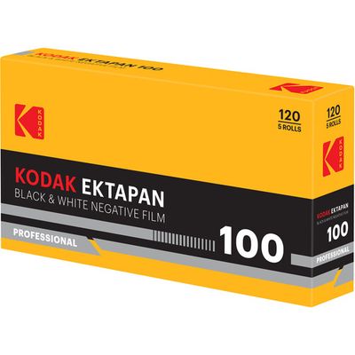 Kodak EKTAPAN 100 Negative (Print) Film - format 120 - 5 rolls expired 09/2027
