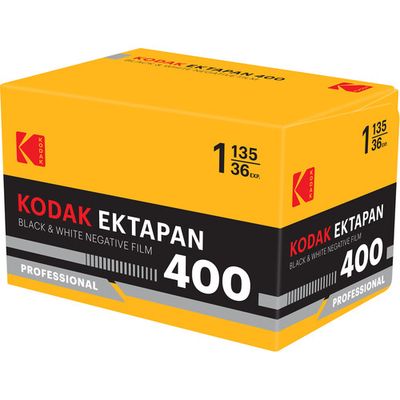 Kodak EKTAPAN 400 Negative (Print) Film - format 35mm Roll Film, 36 Exposures expired 07/2028