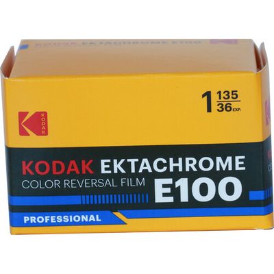 Kodak E100G 135-36 Ektachrome Professional Color Slide (Transparency) Film (ISO-100) expired 11/2027