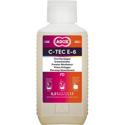 ADOX C-TEC E-6 3-bath kit component: First Developer (FD) – sold separately for preparing 1000 ml