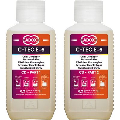 ADOX C-TEC E-6 3-bath kit component: Colour developer (CD) sold separately for preparing 1000 ml
