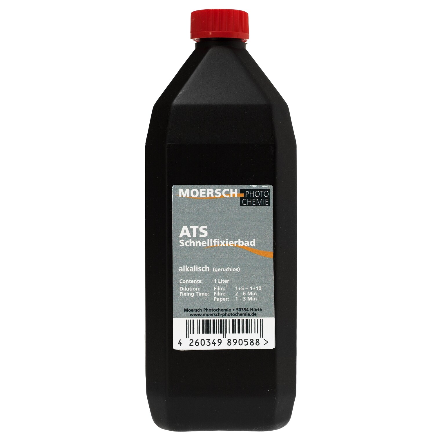 Moersch ATS alkaline rapid fixing bath 2  litre for Stainende developer 1000 ml concentrate