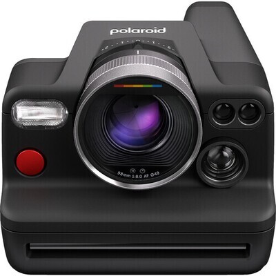 Polaroid I-2 Instant Camera (Black) Instant camera for Polaroid I-type films, 600 films and SX-70 films including 6 colour films -