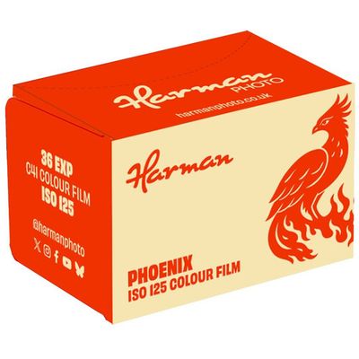 HARMAN technology Phoenix 125 Color Negative Film (35mm Roll Film, 36 Exposures)