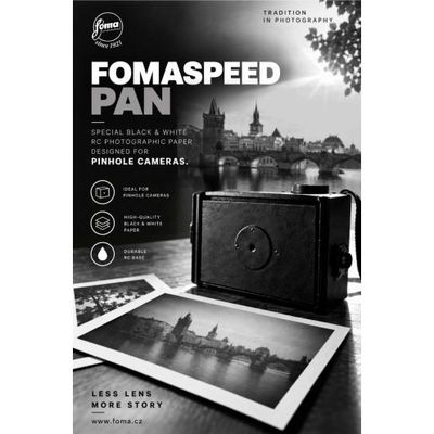 ​FOMA Fomaspeed Pan 312 N - Matte (PE) 30,5x40,6 CM (12x16 INCH) / 10  sheets - Gradation: normal