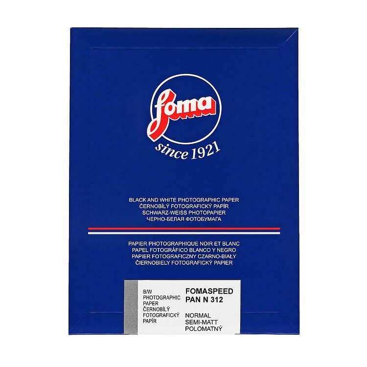 ​FOMA Fomaspeed Pan 312 N - Matte (PE) 12,7x17,8 CM (5x7 INCH) / 100 sheets - Gradation: normal
