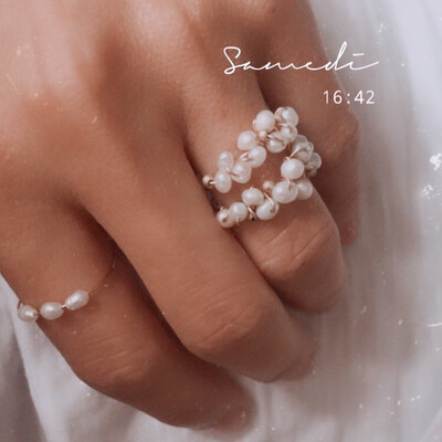 Mahault bague tissage