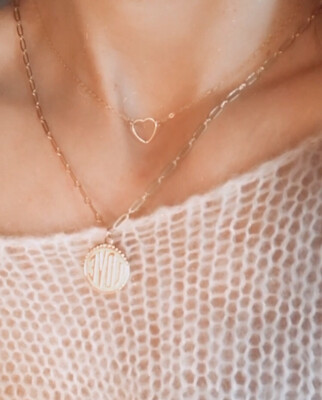 Mini Rose collier