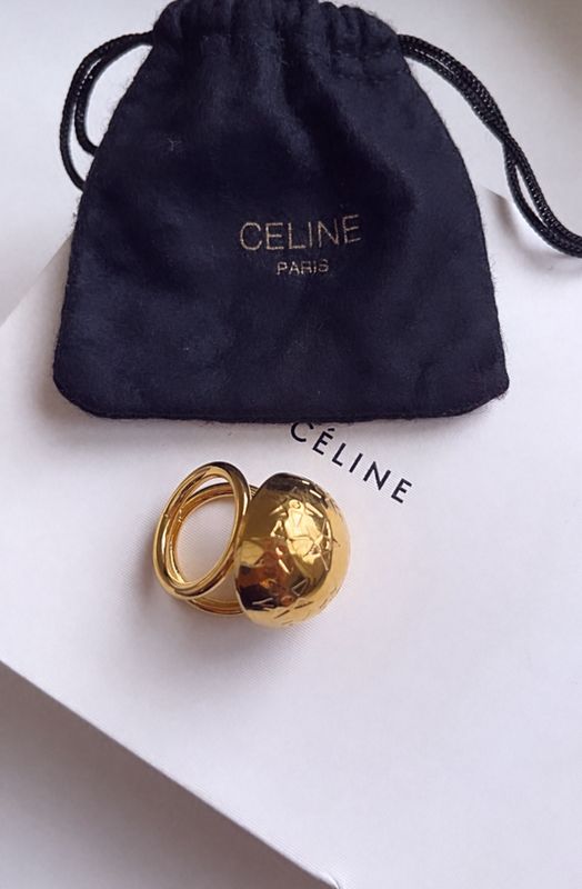 Bague anneau foulard Céline 
