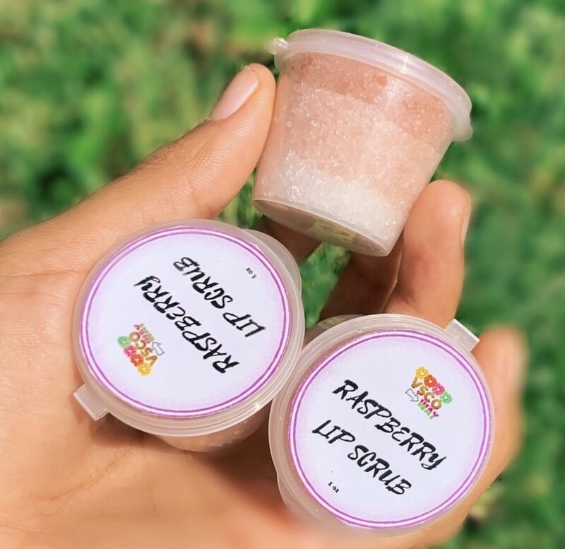 RASPBERRY LIP SCRUB