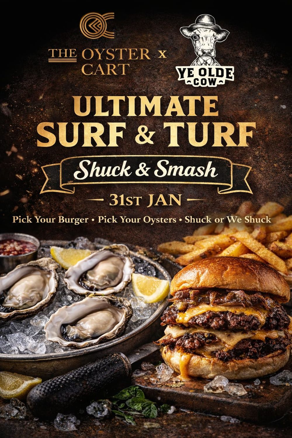 The Ultimate Surf and Turf - Shuck and Smash Edition