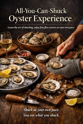 All-You-Can-Shuck Oyster Experience