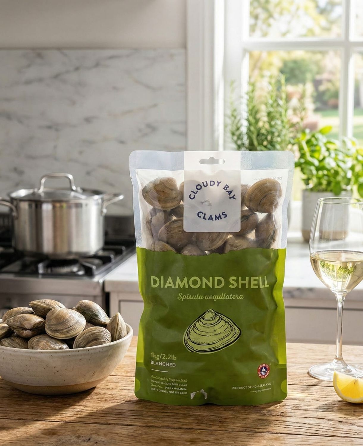 Cloudybay Diamond Clams