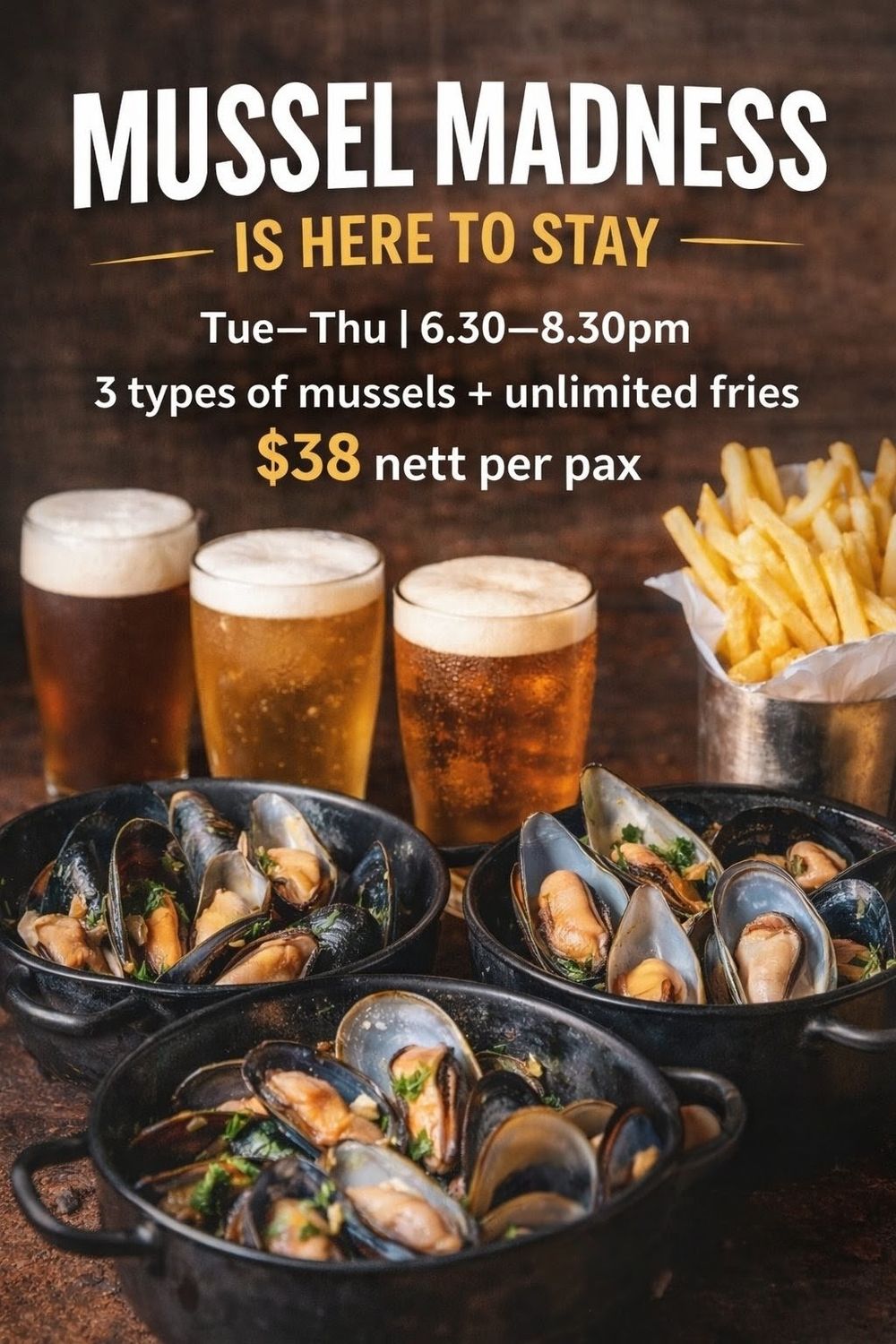 Mussel Madness Ticket