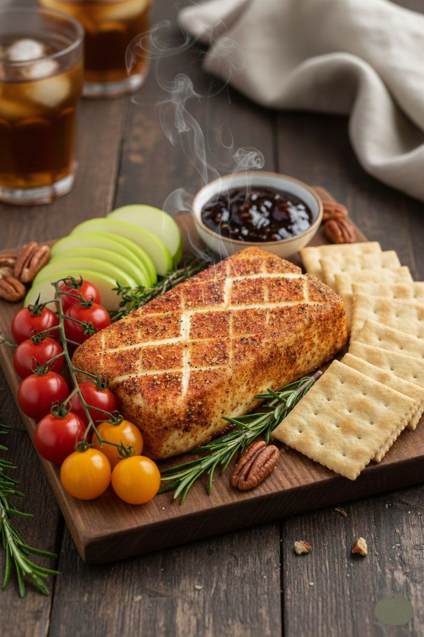 Smoked Cream Cheese Platter