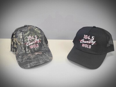 Black or Camo Trucker Hats
