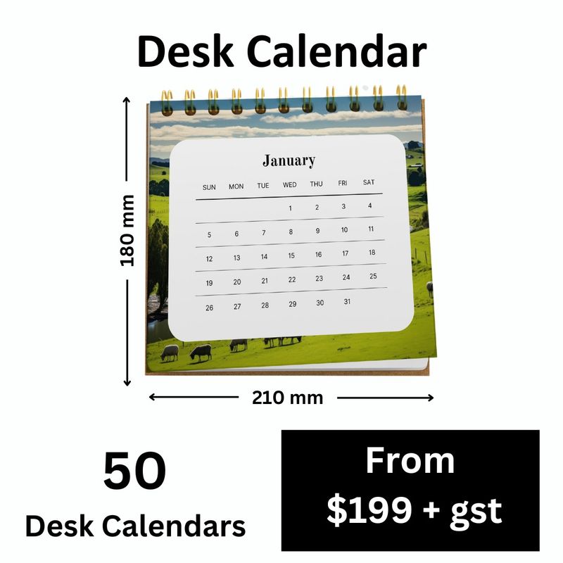 Desktop Calendar  Qty 50