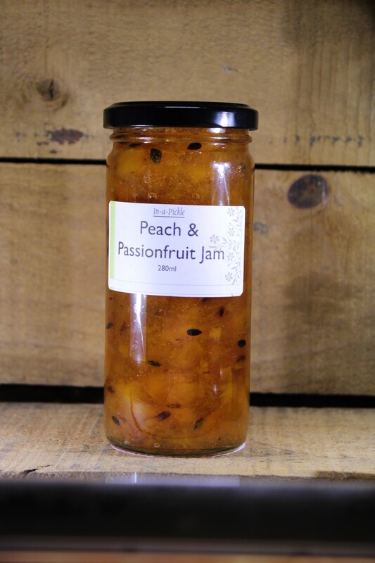 Peach & Passionfruit jam