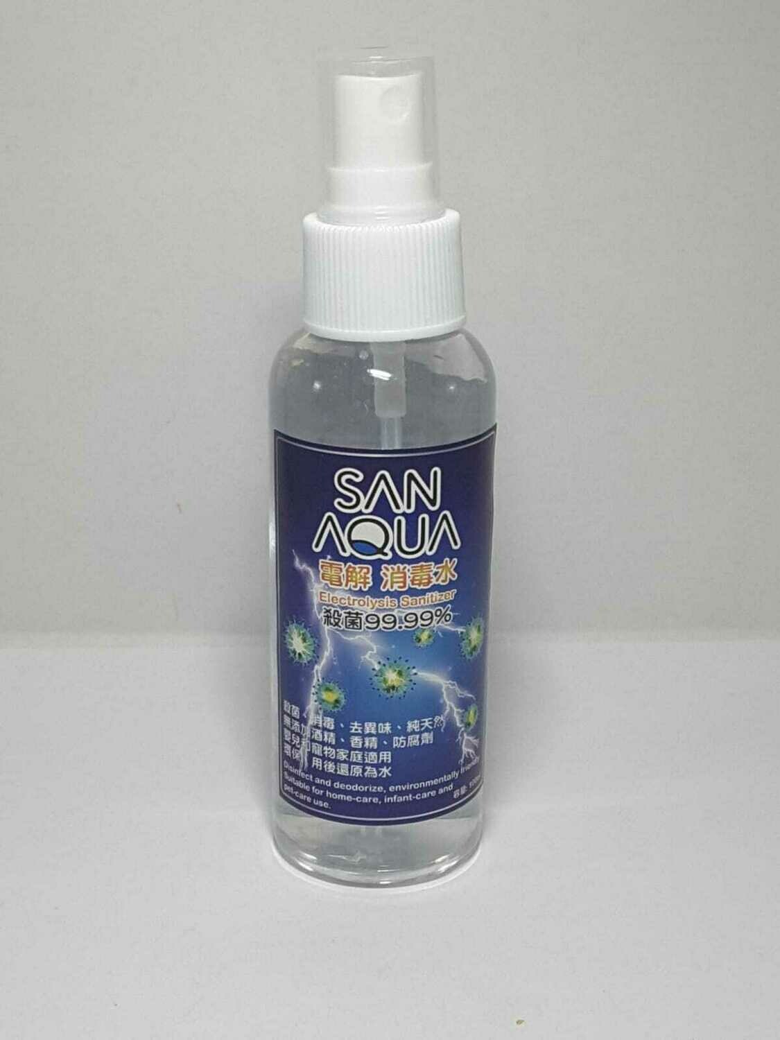 SanAqua 電解消毒水 便攜噴霧 100ml (試用價)

SanAqua Handy Bottle 100ml