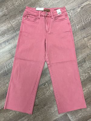 Raw Hem Dyed