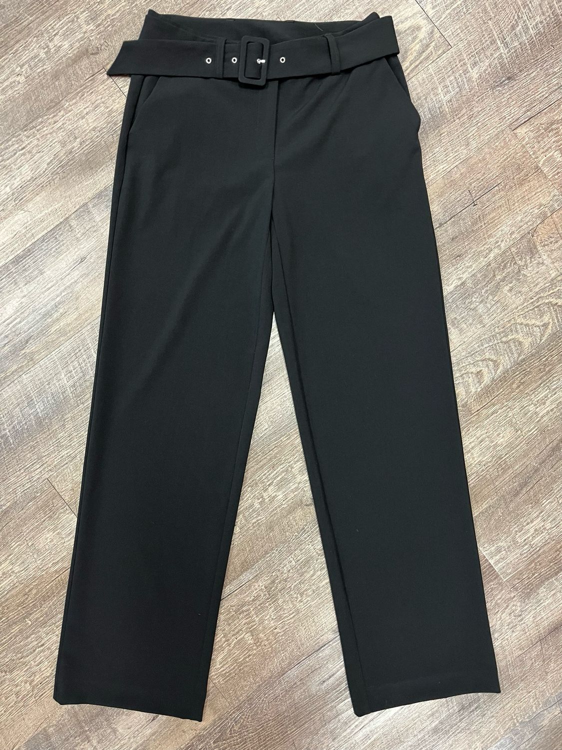 Belted Slacks