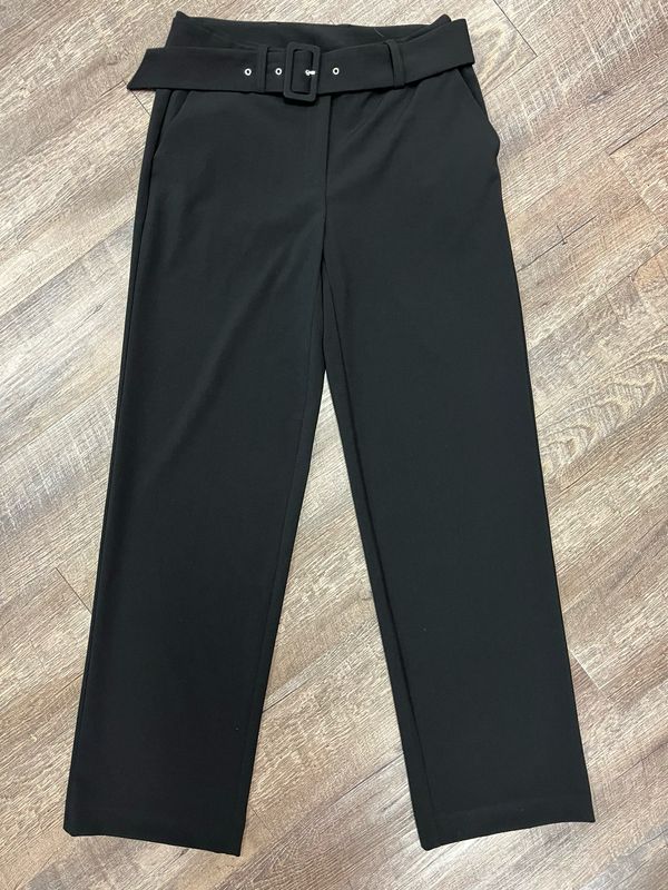 Belted Slacks