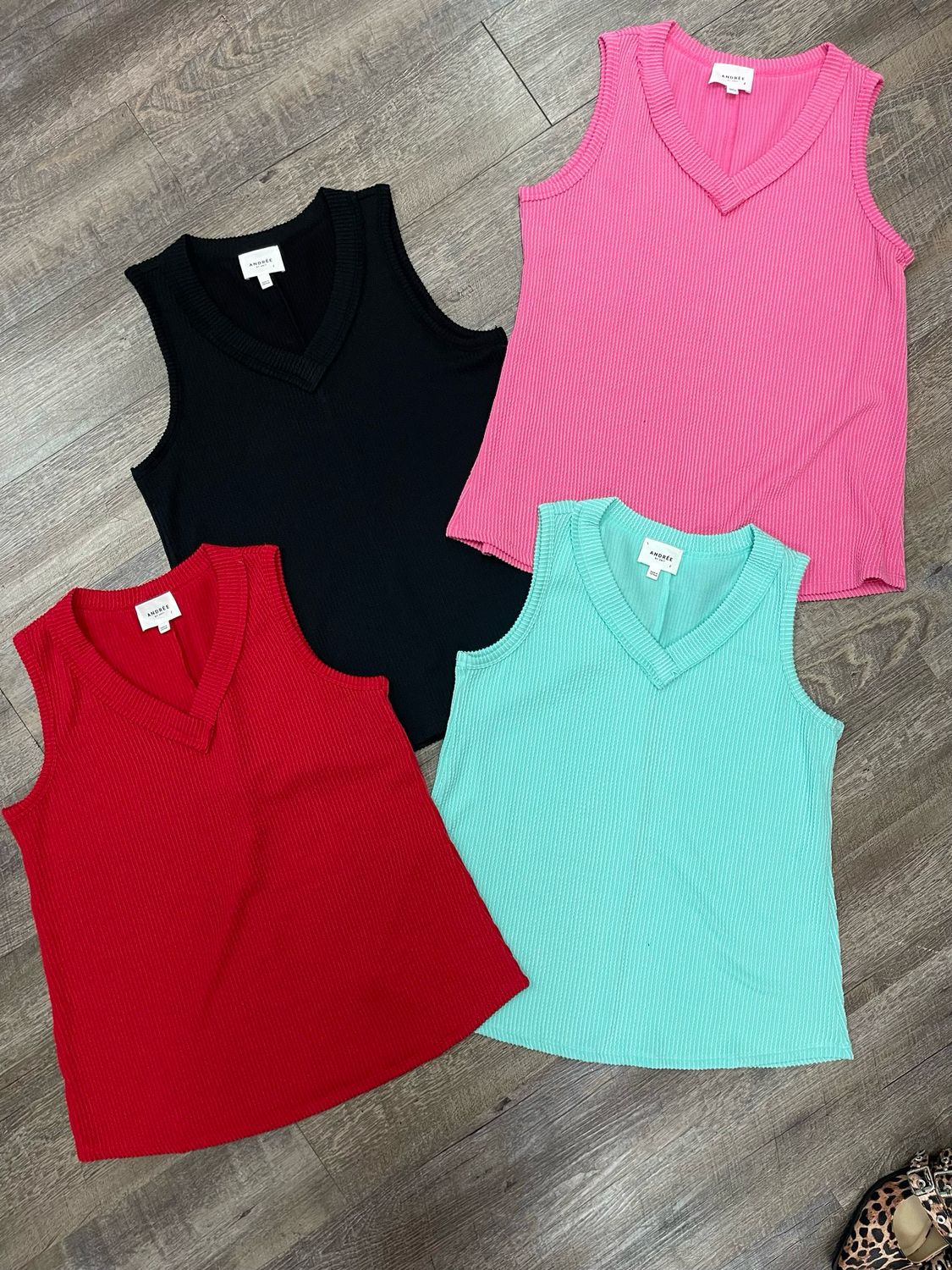 Sleeveless V