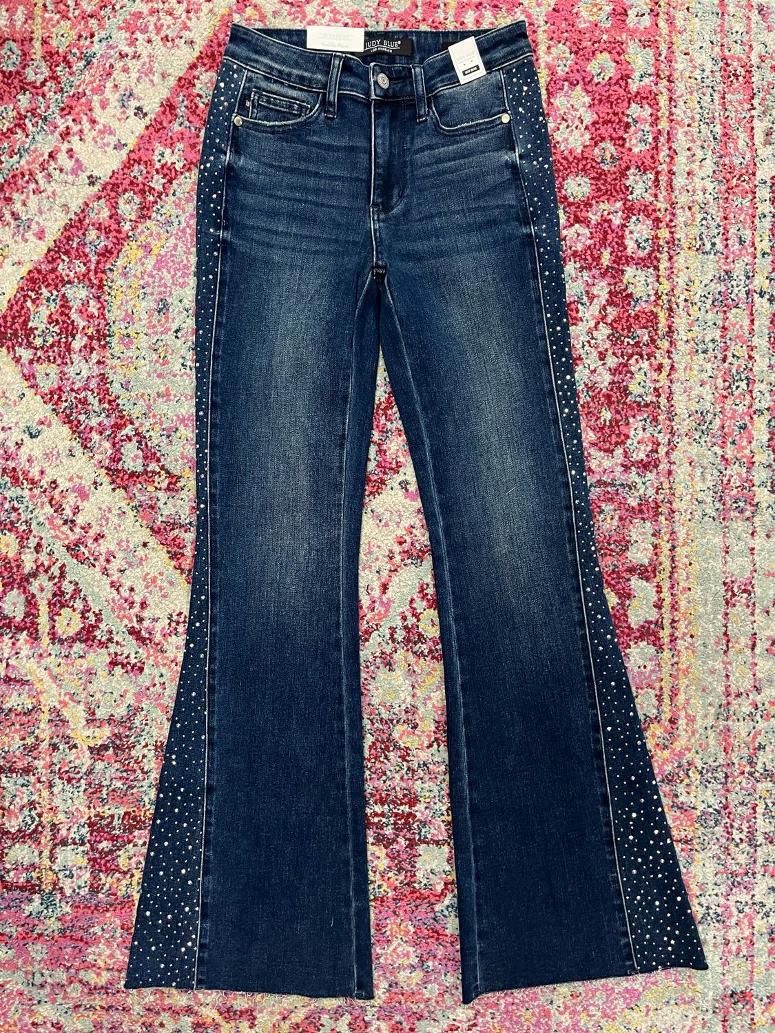Rhinestone Denim