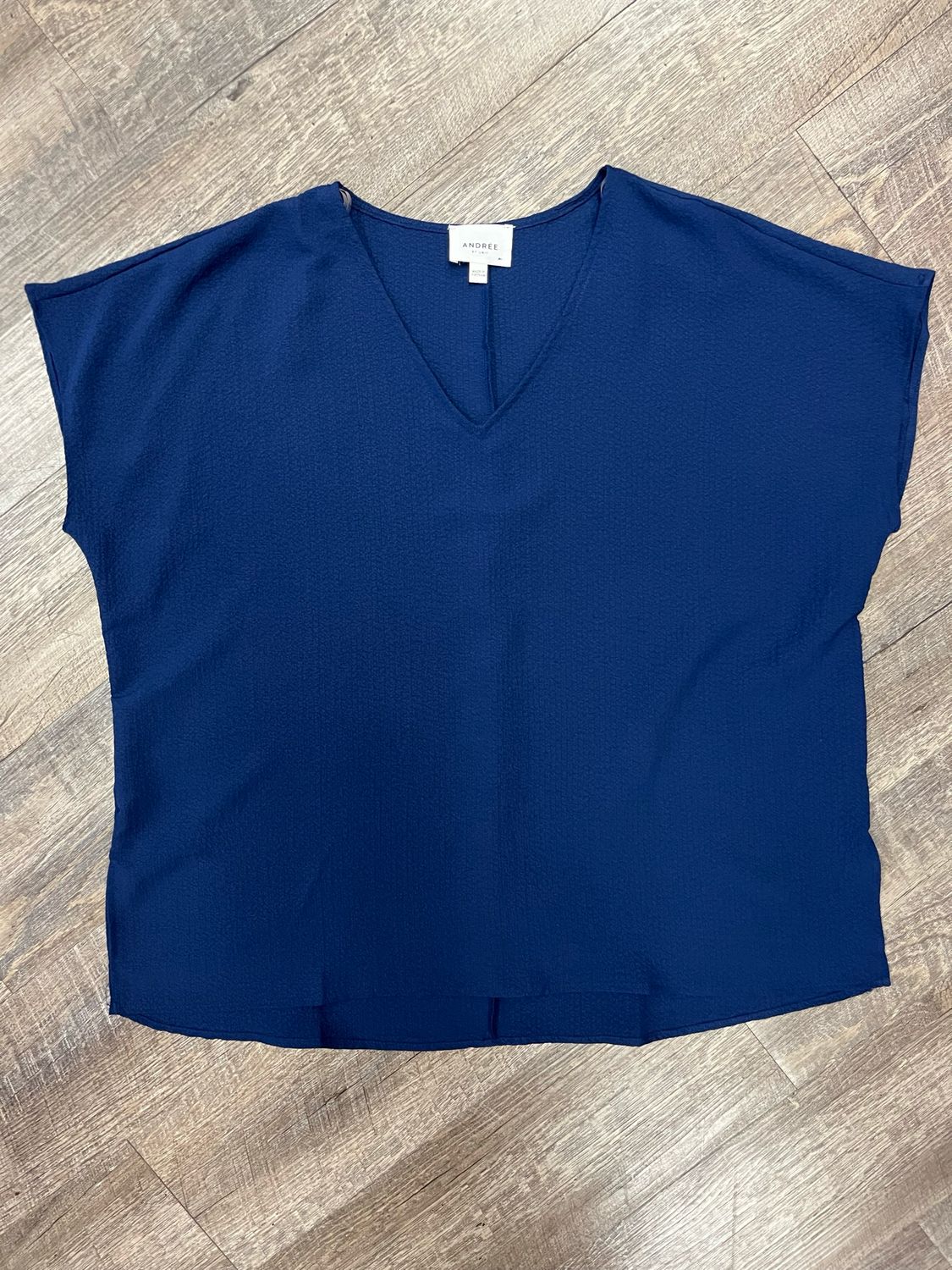 Navy Crinkle