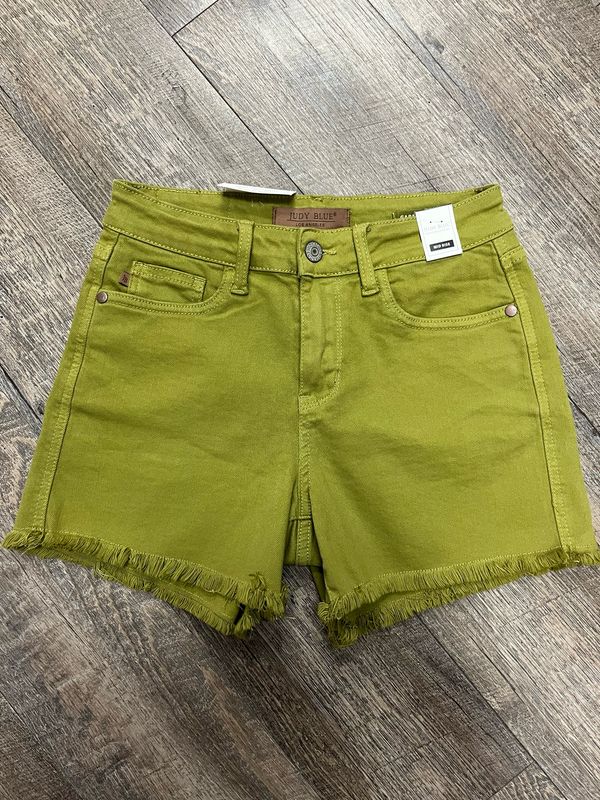 Matcha Fray Hem