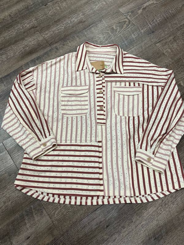 Striped Mauve