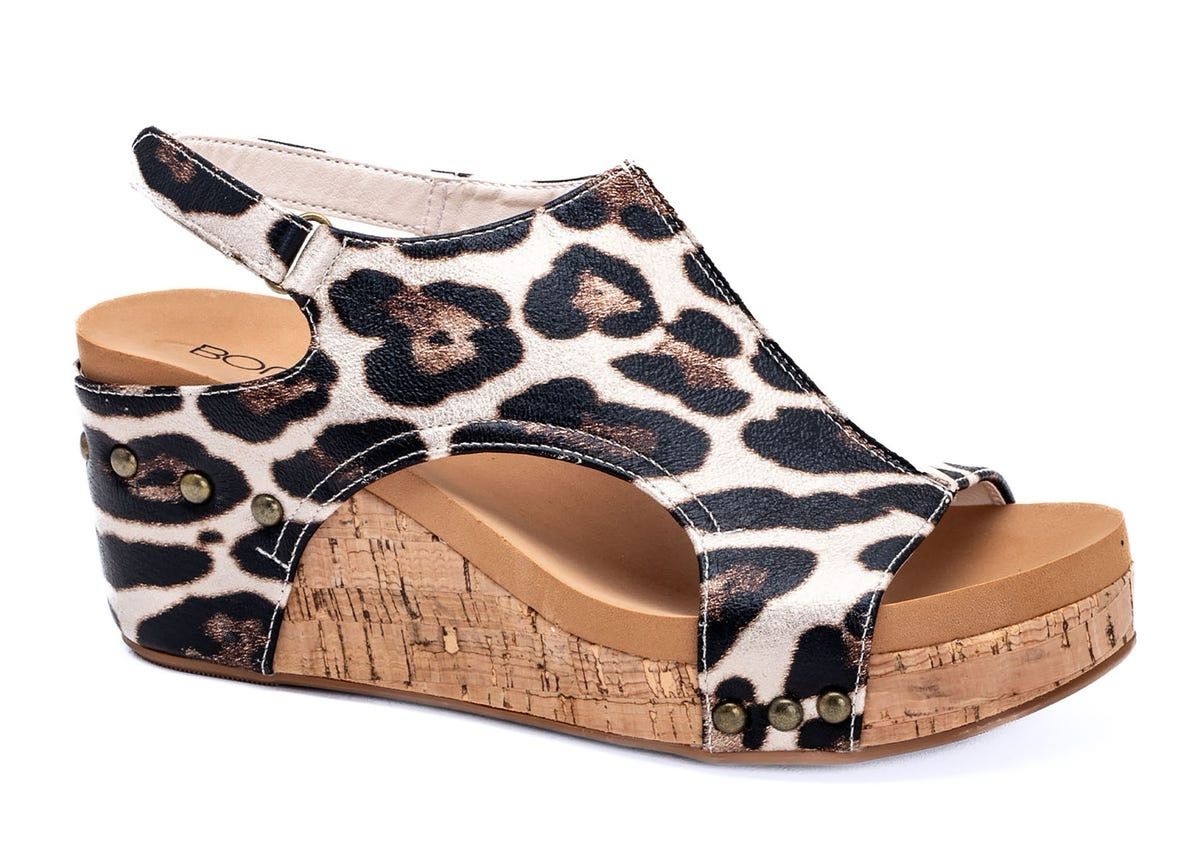 Carley - Gold Leopard