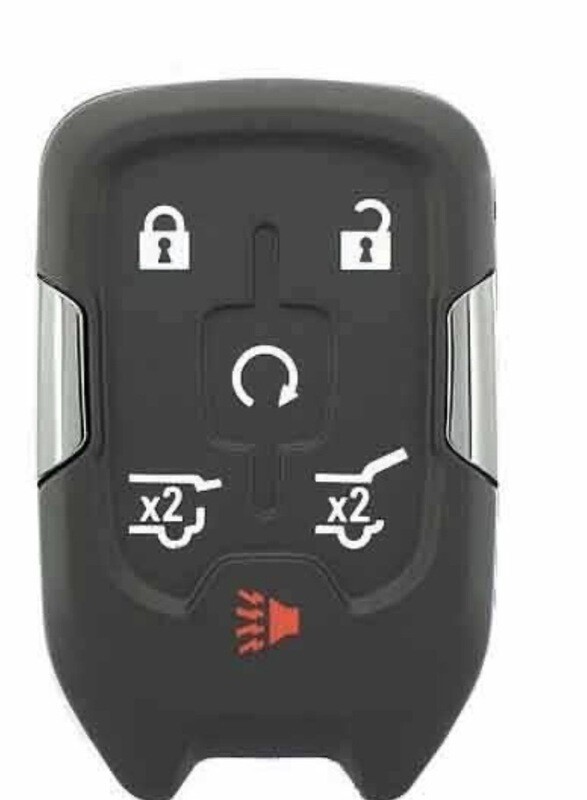2015-2019 GMC Chevrolet / 6-Button Smart Key /