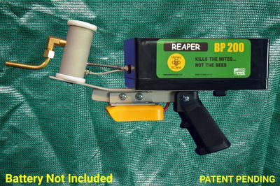 BP 200 Reaper, DEWALT Battery Powered Oxalic Acid Vaporizer. One year parts and labor warranty. &quot;Patent Pending&quot;