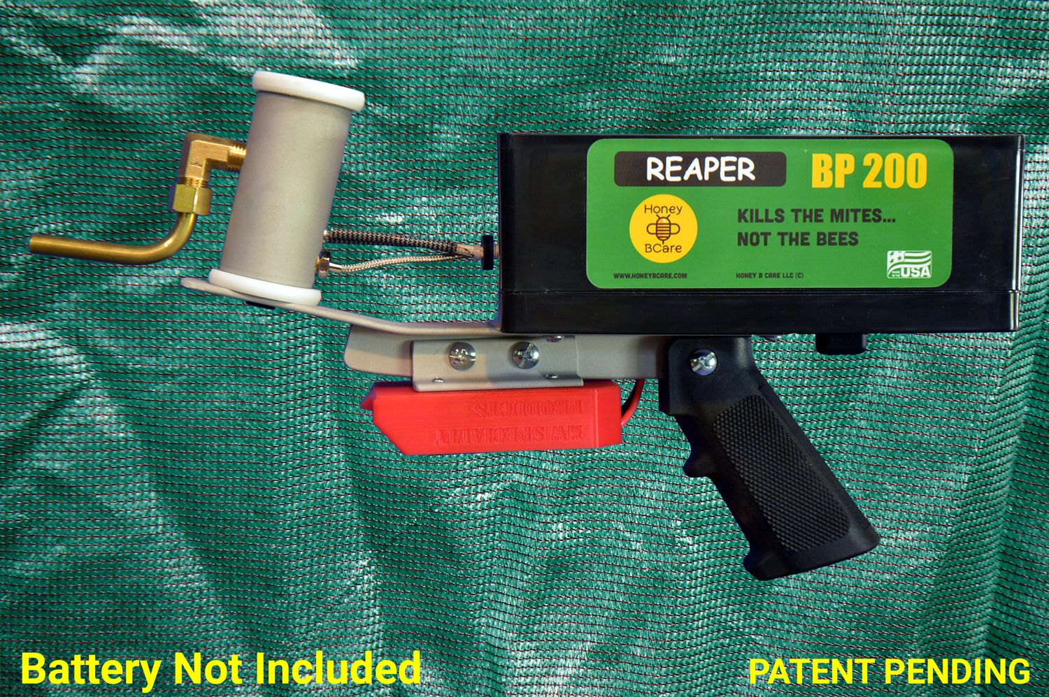 BP 200 Reaper, CRAFTSMAN Battery Powered Oxalic Acid Vaporizer. One year parts and labor warranty. &quot;Patent Pending&quot;