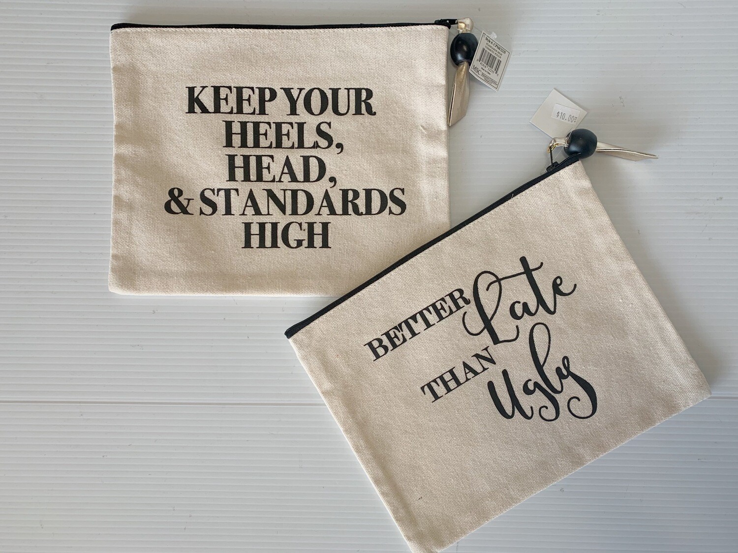 Sassy Linen Pouches