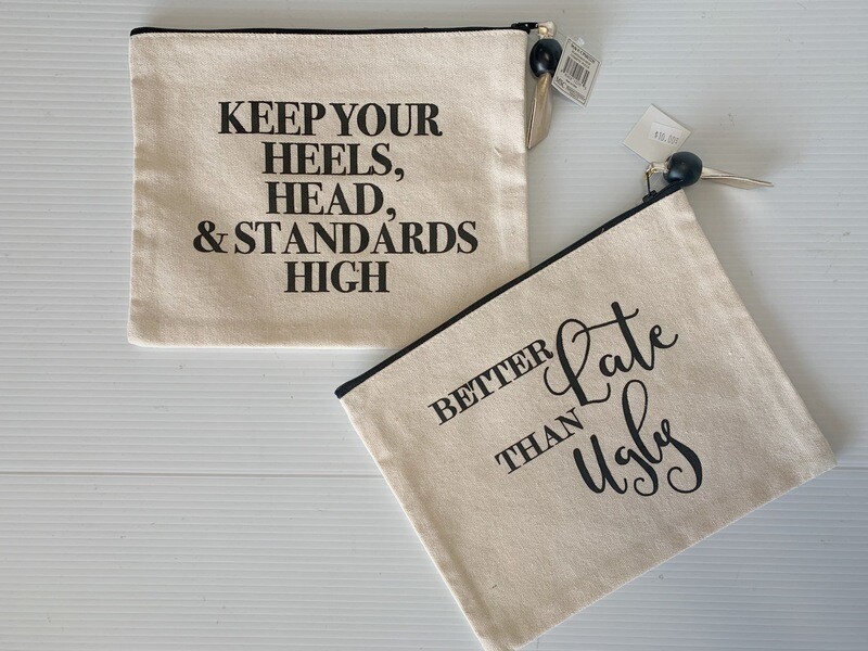 Sassy Linen Pouches