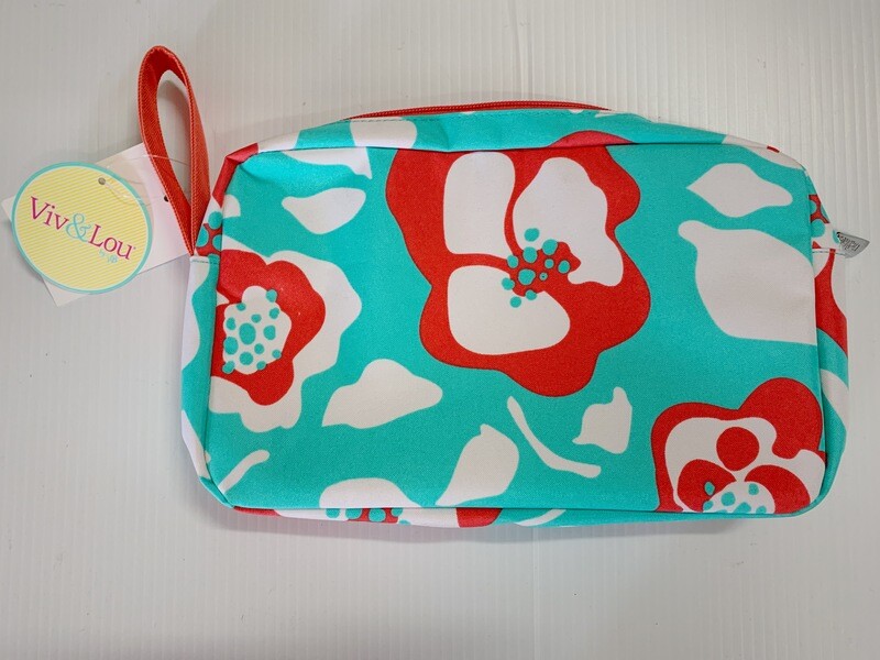 Floral Cosmetic Bag