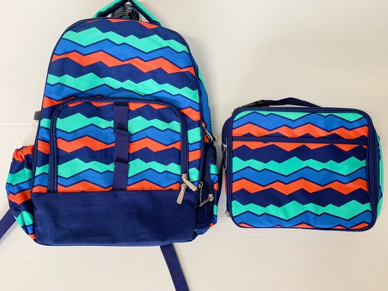 Adventure Awaits! Backpack and Lunchbox Set
