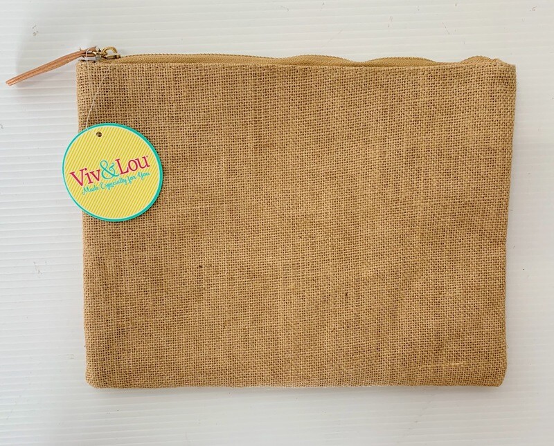 Burlap Pouch