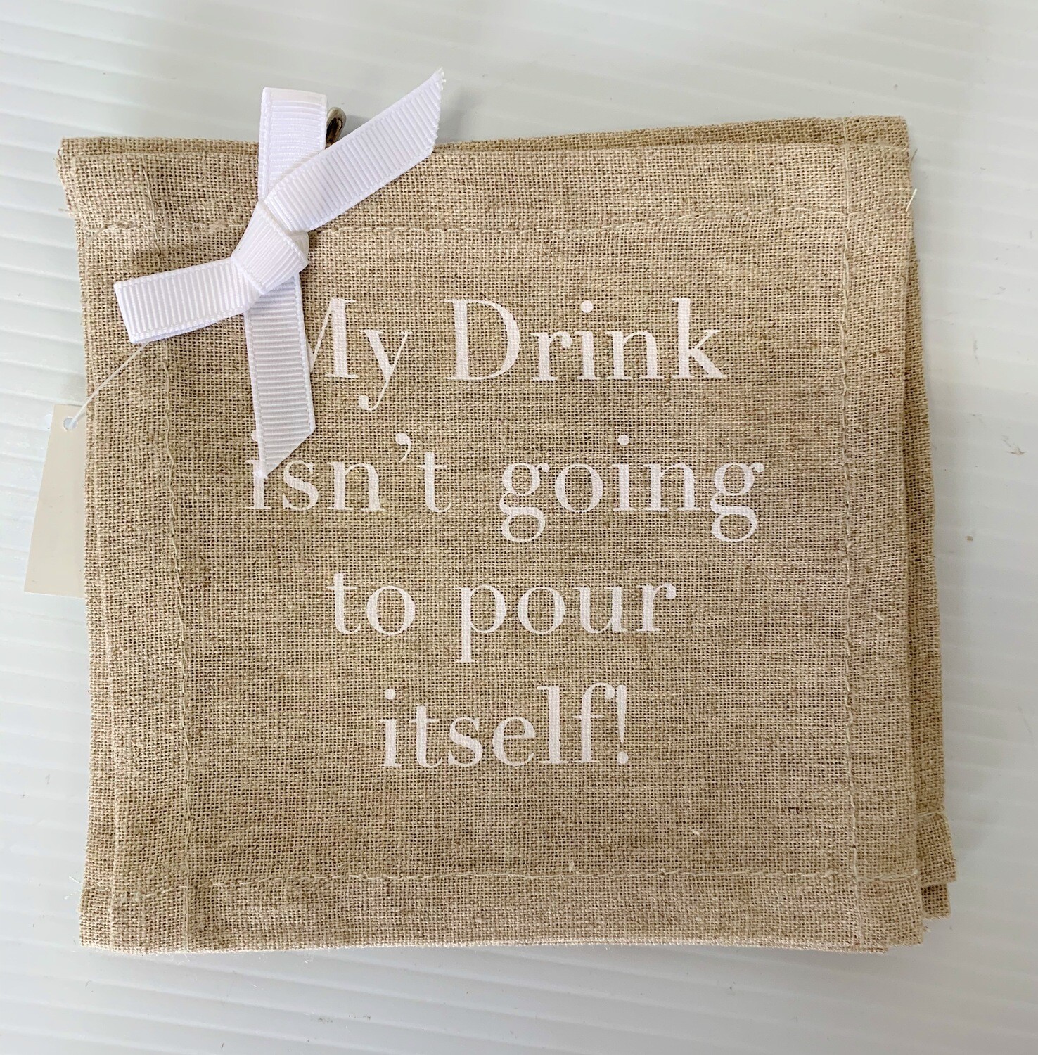 Drink Pour Reusable Cocktail Napkins