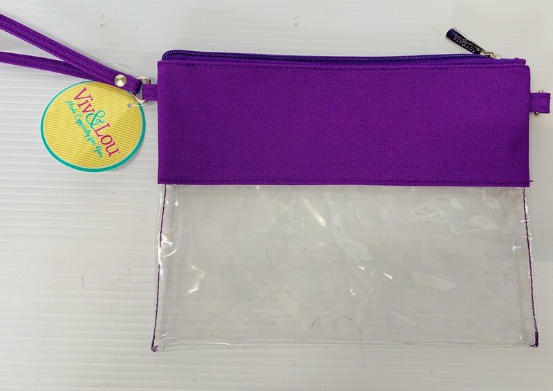 Purple Stadium Bag