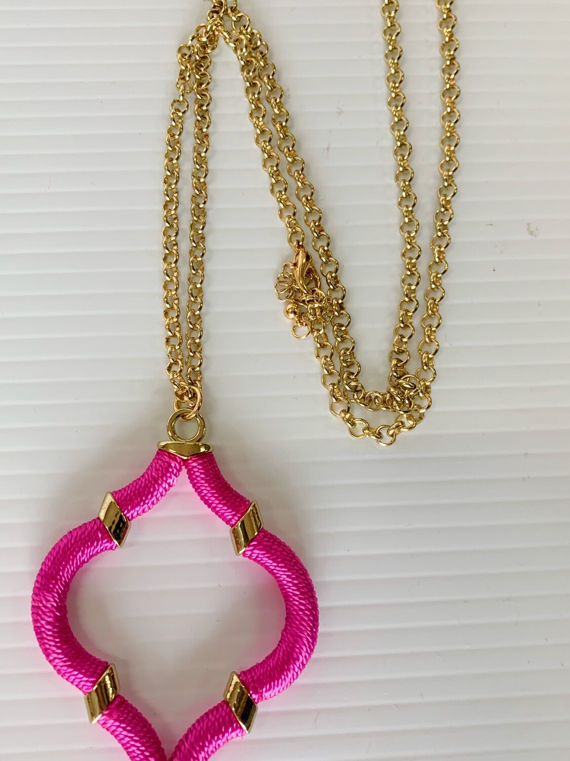 Statement Necklace (Pink)