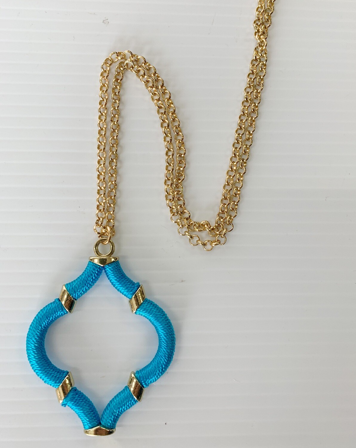 Statement Necklace (Blue)