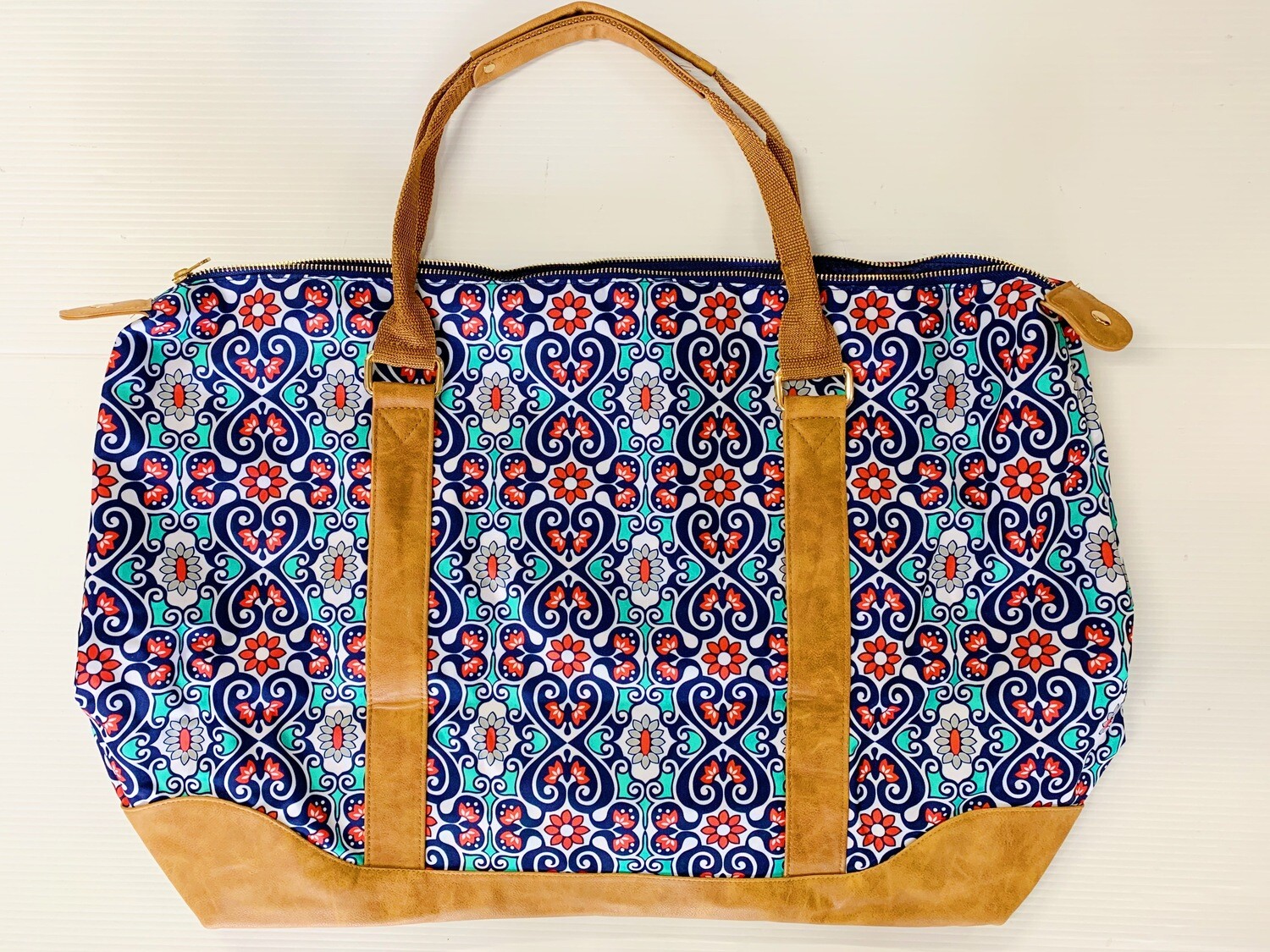 Oversize Floral Duffel