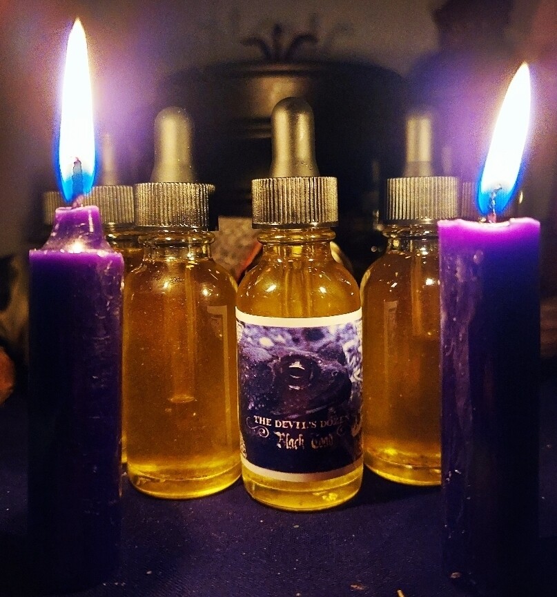 The Black Toad Oil - Spirit travel, Skin-leaping, Love & Wealth magic