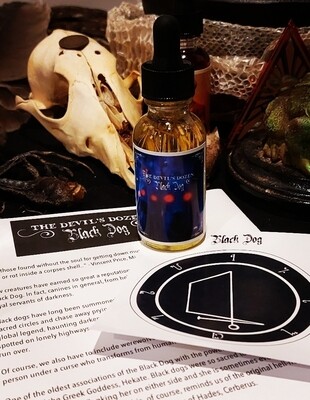 The Black Dog Oil - Protection, Loyalty, Offensive Magic