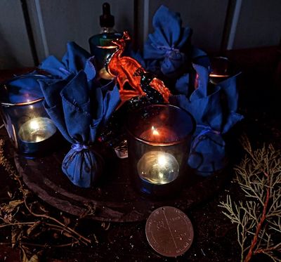 The Cornucopia Charm &amp; Oil Set