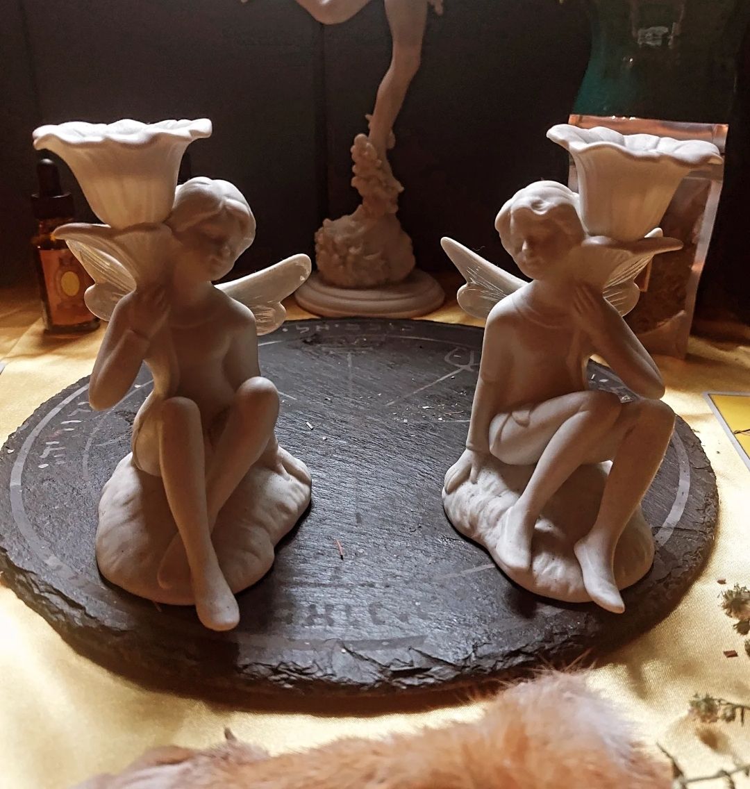 Fairy Candleholder Set