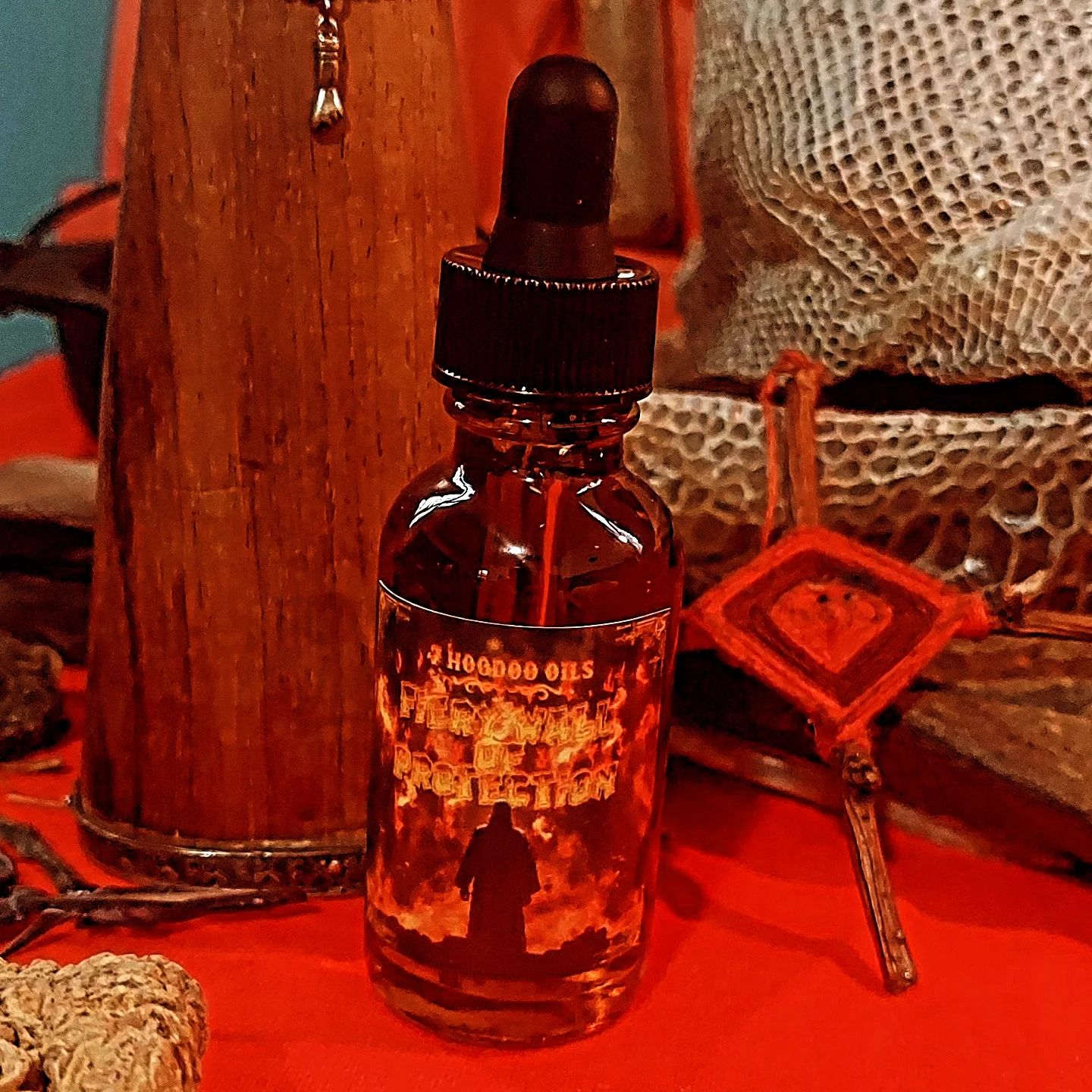 Fiery Wall of Protection Oil